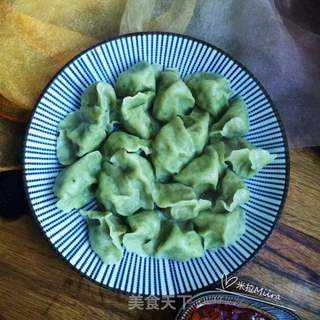 翡翠饺子的做法步骤:12