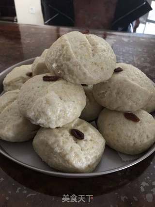 杂粮面馒头的做法步骤:13