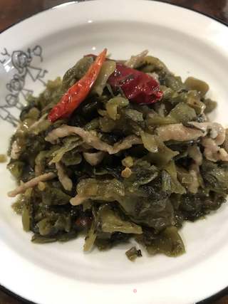 酸菜肉丝面浇头的做法步骤:9