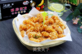 怎么炸香辣炸鸡块的做法步骤:9