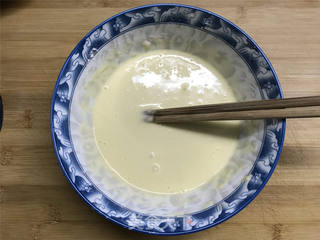 茼蒿鸡蛋饼的做法步骤:4