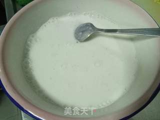 红豆紫薯奶香糕的做法步骤:5