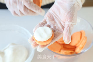 【红薯夹心饼】隔壁小孩都馋哭了的做法步骤：5