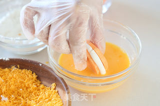 【红薯夹心饼】隔壁小孩都馋哭了的做法步骤:7