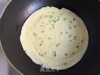 如何做葱花鸡蛋饼的做法步骤:13