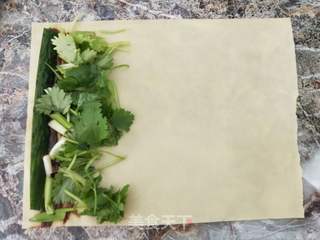 干豆腐菜卷的做法步骤:4