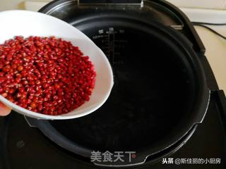 南瓜小汤圆红豆汤的做法步骤:3