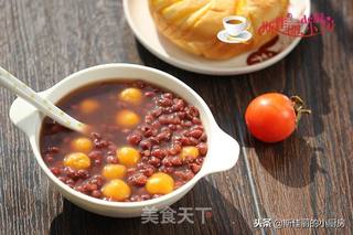 南瓜小汤圆红豆汤的做法步骤:14