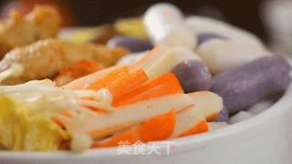 芝士年糕火锅的做法步骤:2