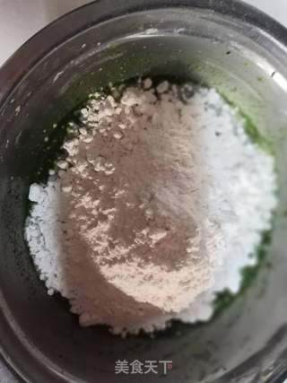 菠菜肉末马蹄包子的做法步骤:15