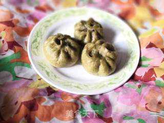 菠菜肉末马蹄包子的做法步骤:21