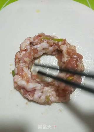 鸡蛋肉饼的做法步骤：7