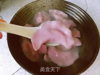紫薯香辣大肉饺的做法步骤:16
