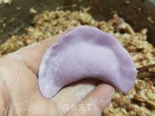 紫薯香辣大肉饺的做法步骤:13