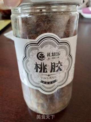 皂角米桃胶雪燕羹的做法步骤:2