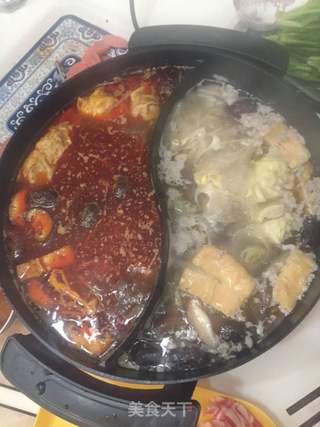 鸳鸯火锅的做法步骤:14
