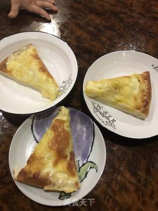 榴莲飘香酥皮厚底披萨?的做法步骤:7