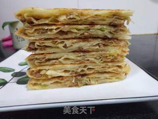 千层肉饼的做法步骤:16