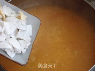 南瓜双米雁蛋粥的做法步骤:13