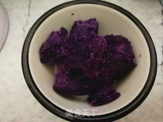 紫薯花生豆浆的做法步骤:2