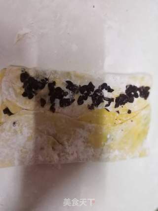 南瓜蔓越莓千层糕的做法步骤:11