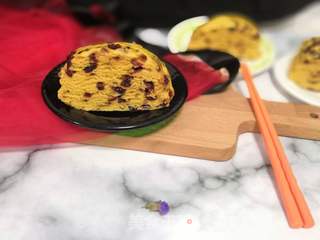 南瓜蔓越莓千层糕的做法步骤:20