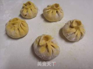南瓜马蹄肉末包子的做法步骤:20