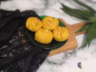 南瓜马蹄肉末包子的做法步骤:22