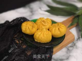 南瓜马蹄肉末包子的做法步骤:24