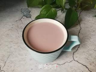 紫薯花生豆浆的做法步骤:7