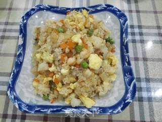 什锦炒饭的做法步骤:14