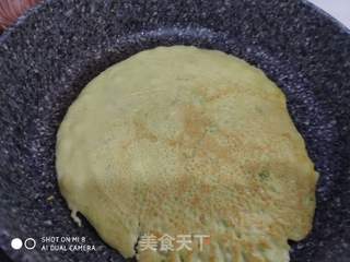 芹菜鸡蛋早餐饼的做法步骤：7