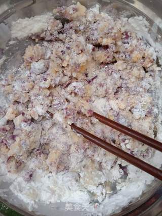 蛋黄紫薯小馒头的做法步骤:7