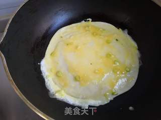 烫面鸡蛋饼的做法步骤:9