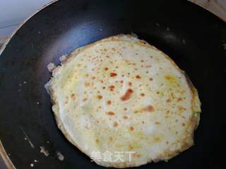 烫面鸡蛋饼的做法步骤:10