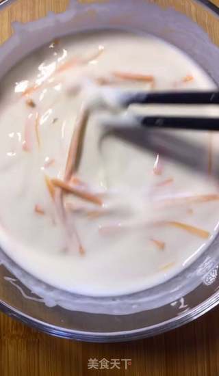 胡萝卜葱花饼的做法步骤：5