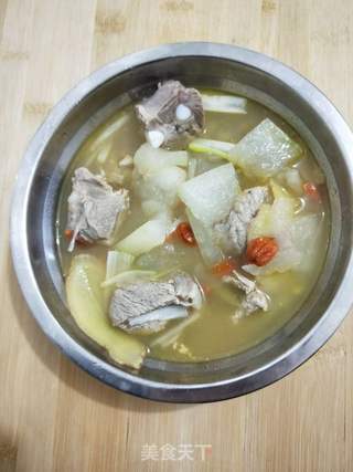 冬瓜排骨汤的做法步骤:5