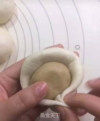 油酥芝麻烧饼的做法步骤:7