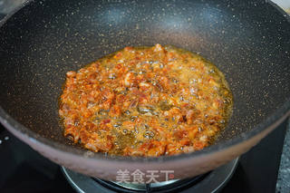 腊肠炒饭的做法步骤:8