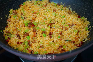 腊肠炒饭的做法步骤:15