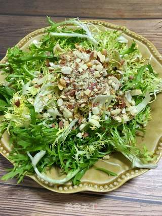 花生碎拌苦菊的做法步骤:16