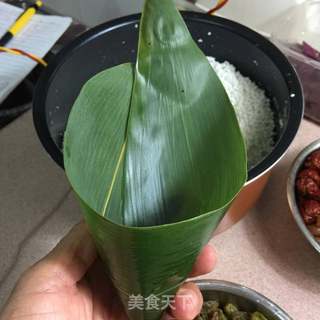 桂圆红枣西米粽的做法步骤:5