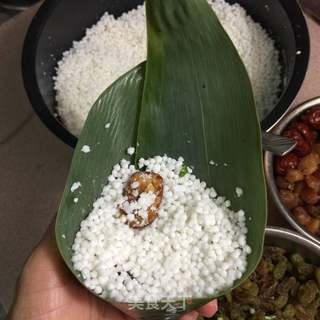 桂圆红枣西米粽的做法步骤:8