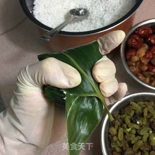 桂圆红枣西米粽的做法步骤:10