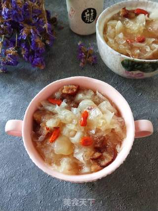 红枣枸杞银耳羹的做法步骤:9