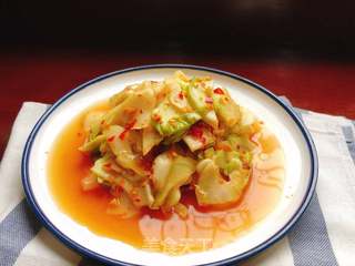 凉拌儿菜片片儿的做法步骤:7