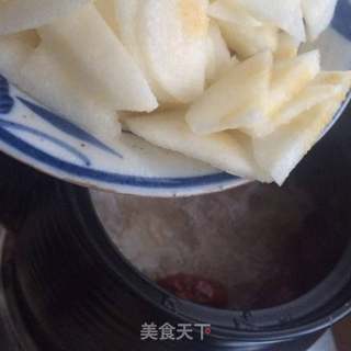 银耳红枣水果粥的做法步骤:6