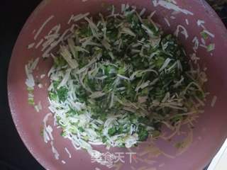 小白菜金针菇水饺的做法步骤:2