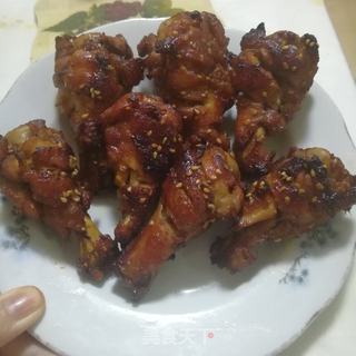 烤鸡腿的做法步骤:8