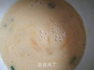 青菜蛋炒饭的做法步骤：1